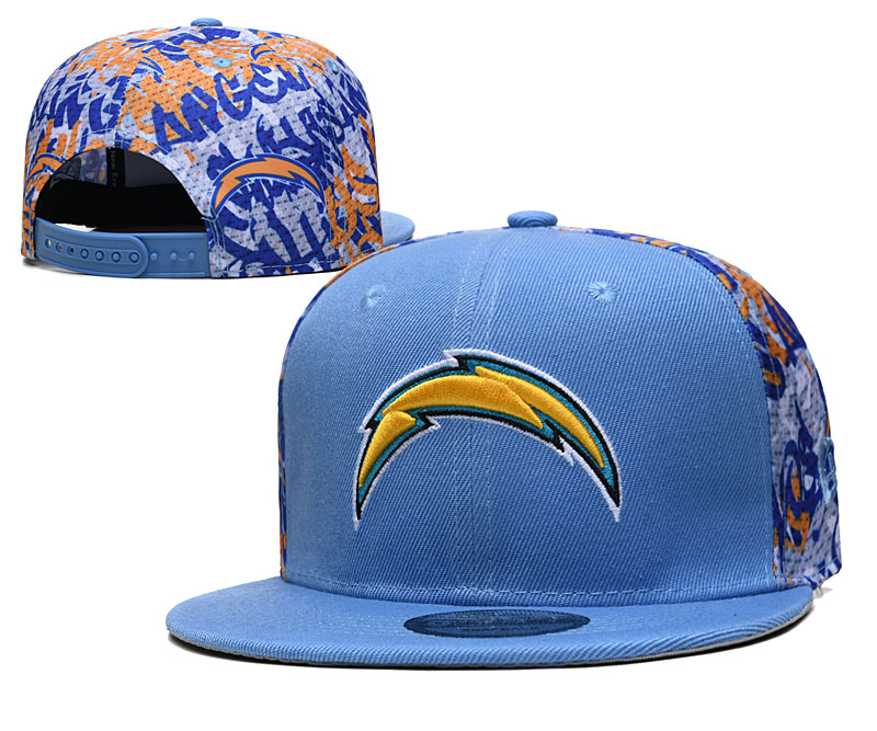 Chargers Team Logo Snapback Hat  --TX