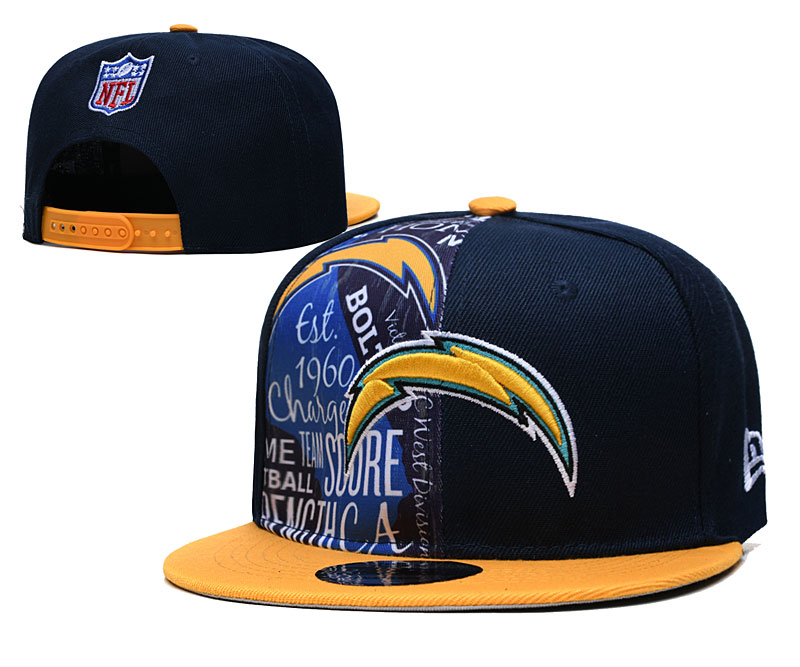 Chargers Team Logo Snapback Hat --TX