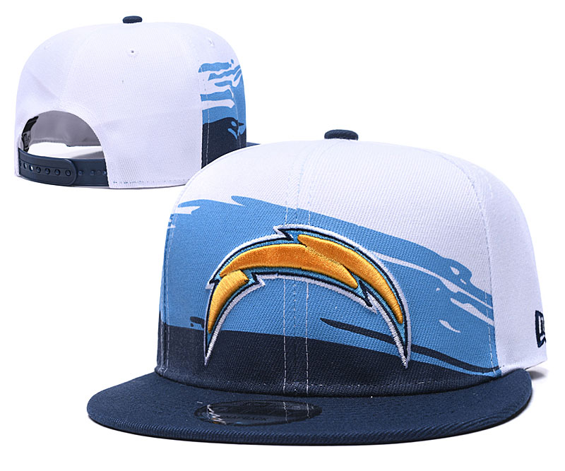 Chargers Team White Adjustable Hat GS