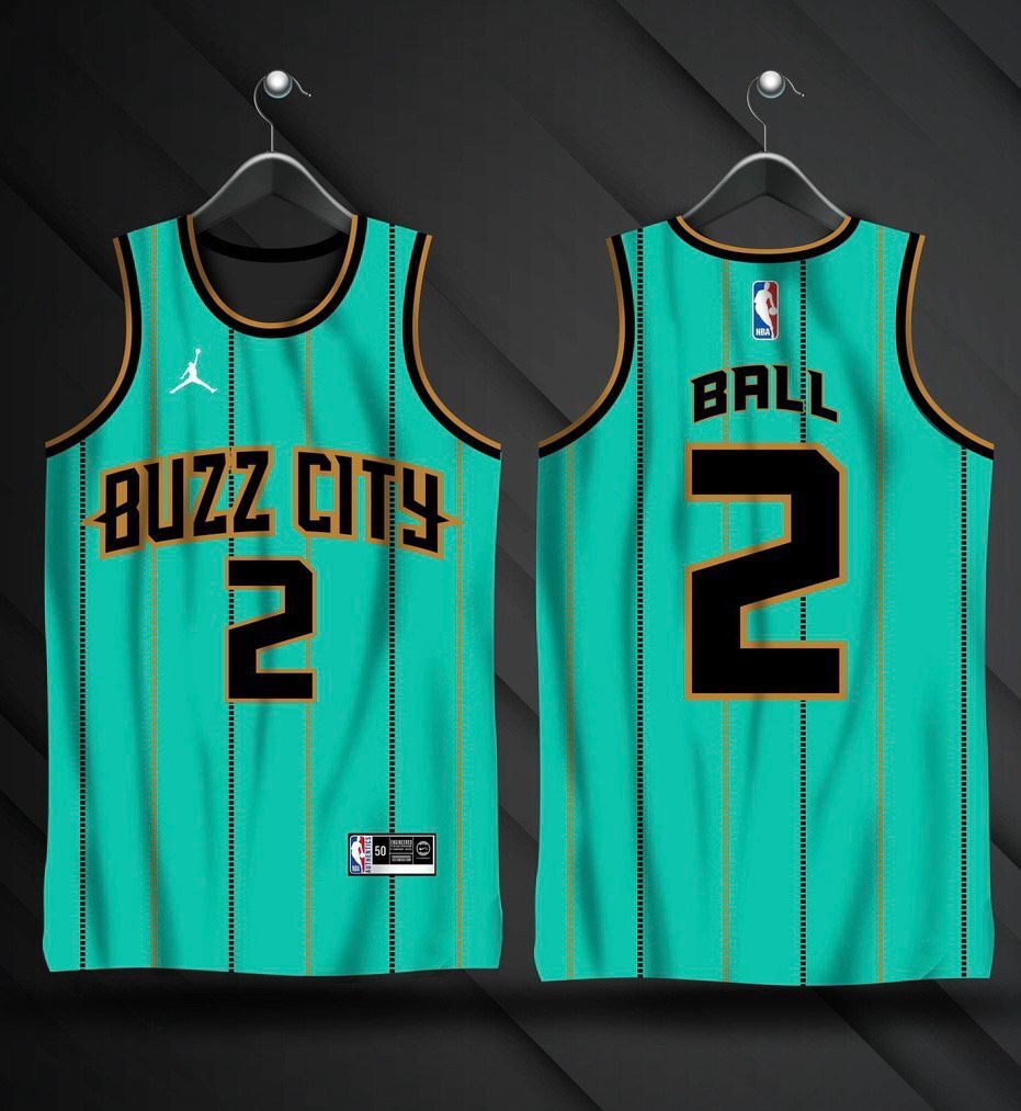 Charlotte Hornets #2 Lamelo Ball Buzz City Swingman Jersey Charlotte Hornets #2 Lamelo Ball Buzz City Swingman Jersey