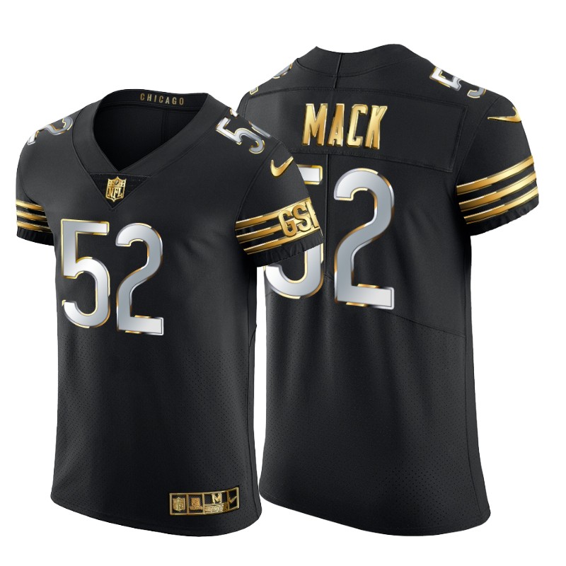 Chicago Bears #52 Khalil Mack Men's Nike Black Edition Vapor Untouchable Elite NFL Jersey Chicago Bears #52 Khalil Mack Men's Nike Black Edition Vapor Untouchable Elite NFL Jersey