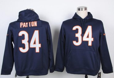 Chicago Bears 34 walter payton Pullover Hoodie Navy Blue Chicago Bears 34 walter payton Pullover Hoodie Navy Blue