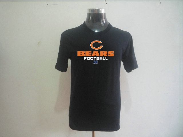 Chicago Bears Big & Tall Critical Victory T-Shirt Black
