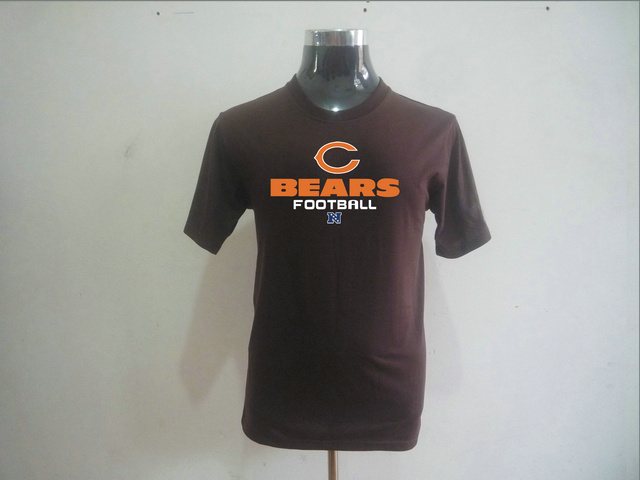 Chicago Bears Big & Tall Critical Victory T-Shirt Brown