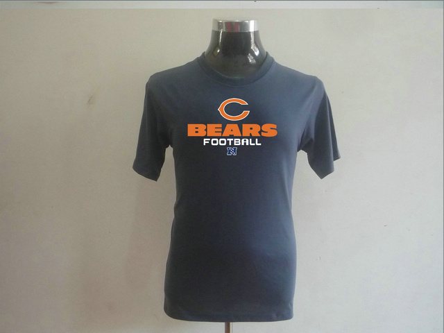Chicago Bears Big & Tall Critical Victory T-Shirt Grey