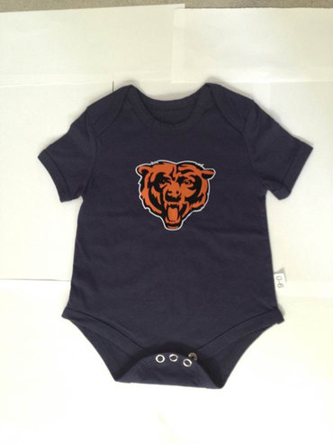 Chicago Bears Newborn Creeper Set - Navy Blue
