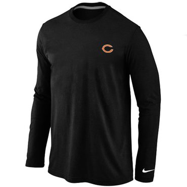 Chicago Bears Sideline Legend Authentic Long Sleeve T-Shirt Black Chicago Bears Sideline Legend Authentic Long Sleeve T-Shirt Black