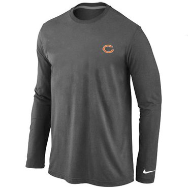 Chicago Bears Sideline Legend Authentic Long Sleeve T-Shirt D.GREY Chicago Bears Sideline Legend Authentic Long Sleeve T-Shirt D.GREY