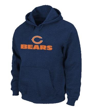 Chicago Bears Sideline Legend Authentic logo Pullover Hoodie D.Blue Chicago Bears Sideline Legend Authentic logo Pullover Hoodie D.Blue
