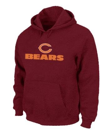 Chicago Bears Sideline Legend Authentic logo Pullover Hoodie RED Chicago Bears Sideline Legend Authentic logo Pullover Hoodie RED