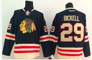 Chicago Blackhawks #29 Bryan Bickell Black 2015 Winter Classic Stitched NHL Jersey