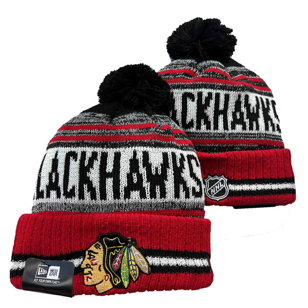 Chicago Blackhawks Knit Hats 0013 Chicago Blackhawks Knit Hats 0013