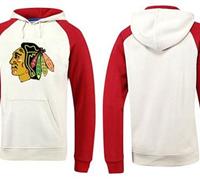Chicago Blackhawks Pullover Hoodie White & Red