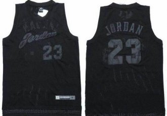 Chicago Bulls #23 Michael Jordan All Black Stitched NBA Jersey