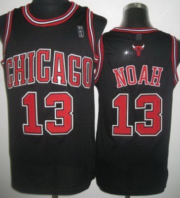 Chicago Bulls 13 Joakim Noah Black Revolution 30 NBA Jerseys
