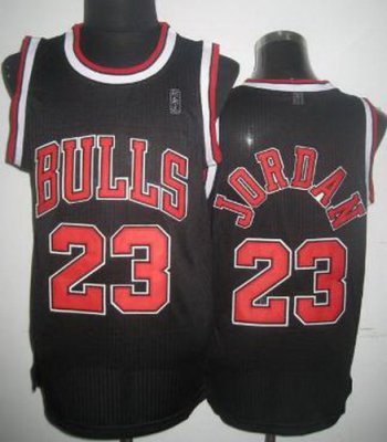 Chicago Bulls 23 Michael Jordan Black Revolution 30 NBA Jerseys