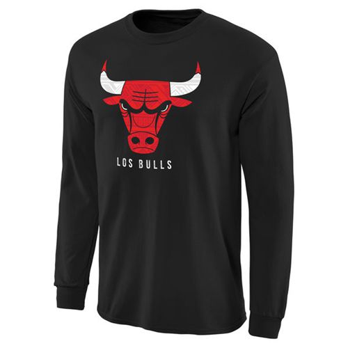 Chicago Bulls Noches Enebea Long Sleeve T-Shirt Black
