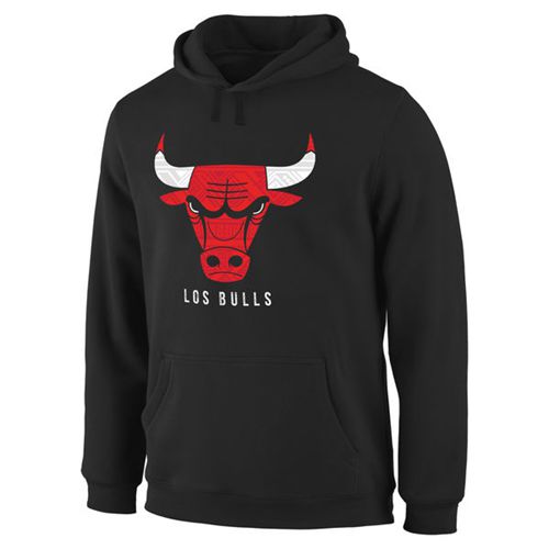 Chicago Bulls Noches Enebea Pullover Hoodie Black Chicago Bulls Noches Enebea Pullover Hoodie Black
