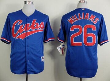 Chicago Cubs #26 Billy Williams Blue 1994 Turn Back The Clock Stitched Baseball Jersey