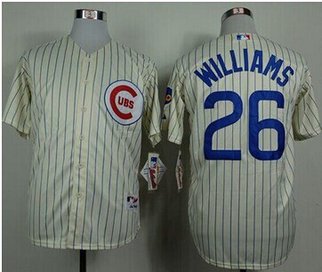Chicago Cubs #26 Billy Williams Cream 1969 Turn Back The Clock Stitched Baseball Jersey