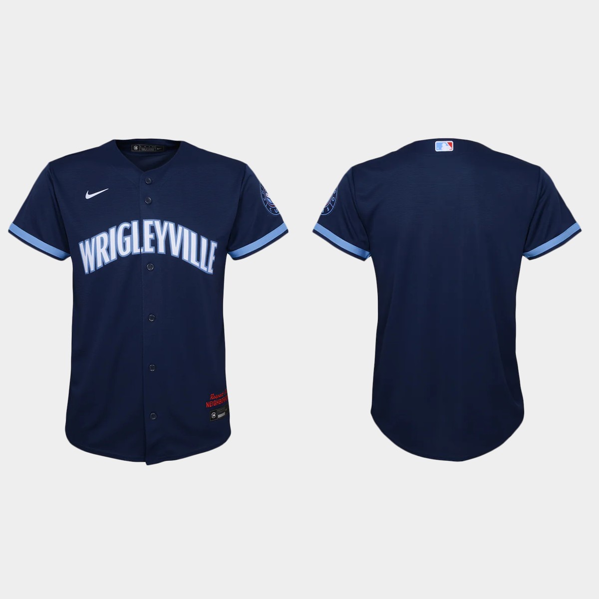 Chicago Cubs Youth Nike 2021 City Connect Navy MLB Jersey Chicago Cubs Youth Nike 2021 City Connect Navy MLB Jersey