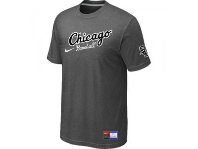 Chicago White Sox NEW Away Practice T-Shirt D.Grey Chicago White Sox NEW Away Practice T-Shirt D.Grey