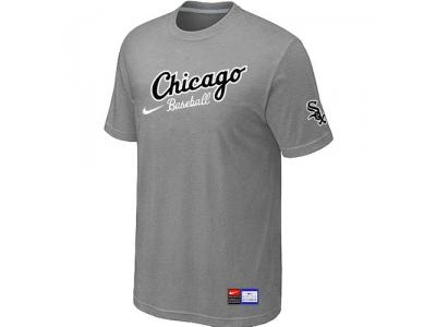 Chicago White Sox NEW Away Practice T-Shirt L.Grey Chicago White Sox NEW Away Practice T-Shirt L.Grey