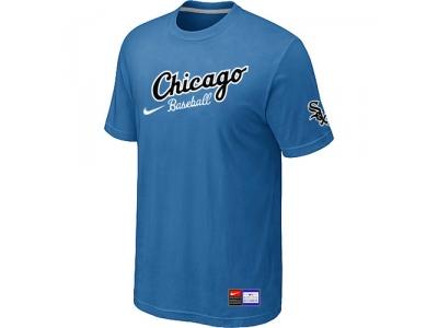 Chicago White Sox NEW Away Practice T-Shirt light Blue Chicago White Sox NEW Away Practice T-Shirt light Blue