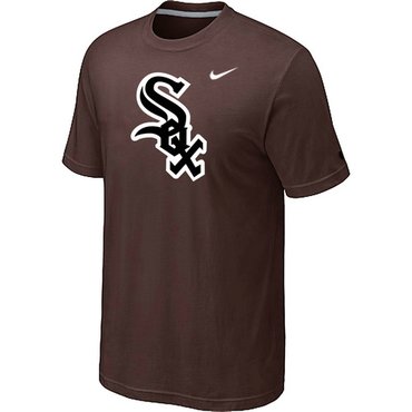 Chicago White Sox NEW Heathered Brown Club Logo T-Shirt