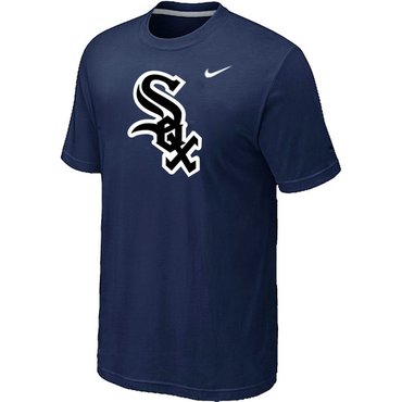 Chicago White Sox NEW Heathered D.Blue Club Logo T-Shirt