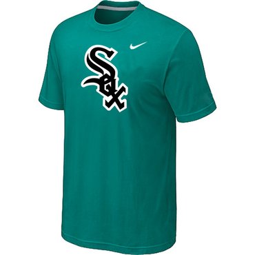 Chicago White Sox NEW Heathered Green Club Logo T-Shirt