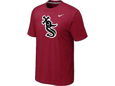 Chicago White Sox NEW Heathered Red Club Logo T-Shirt Chicago White Sox NEW Heathered Red Club Logo T-Shirt