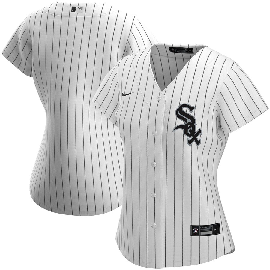 Chicago White Sox Nike Women's Home 2020 MLB Team Jersey White Chicago White Sox Nike Women's Home 2020 MLB Team Jersey White