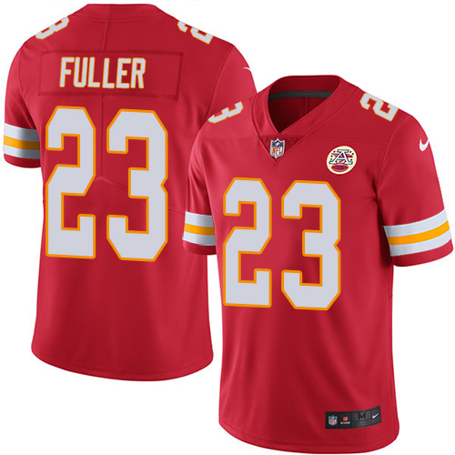 Chiefs #23 Kendall Fuller Red Team Color Men's Stitched Football Vapor Untouchable Limited Jersey