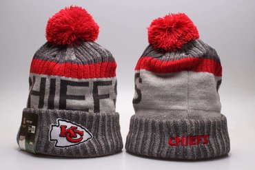 Chiefs Fresh Logo Gray Knit Hat YP