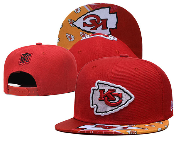 Chiefs Red Snapback Hat --GS