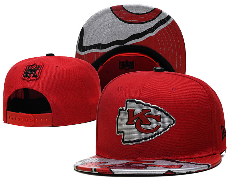 Chiefs Red Snapback Hat--YD