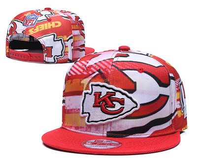 Chiefs Team Logo Red Adjustable Hat TX