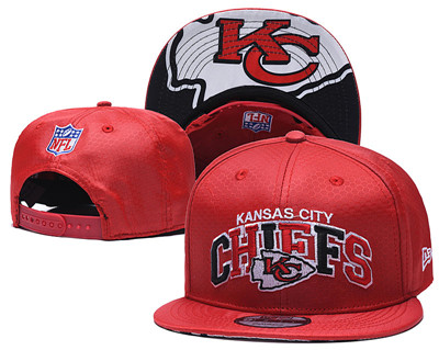Chiefs Team Logo Red Adjustable Hat TX