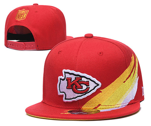 Chiefs Team Logo Red Adjustable Hat YD