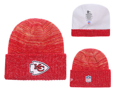 Chiefs Team Logo Red Knit Hat YD2