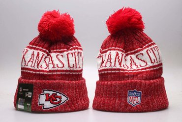 Chiefs Team Logo Red Knit Hat YP