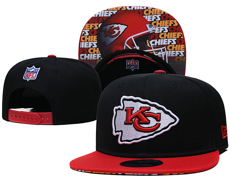 Chiefs Team Logo Snapback Hat - --TX