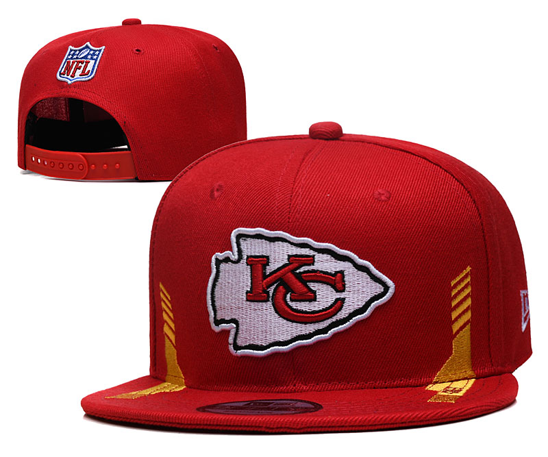 Chiefs Team logo Snapback Hat-- YD