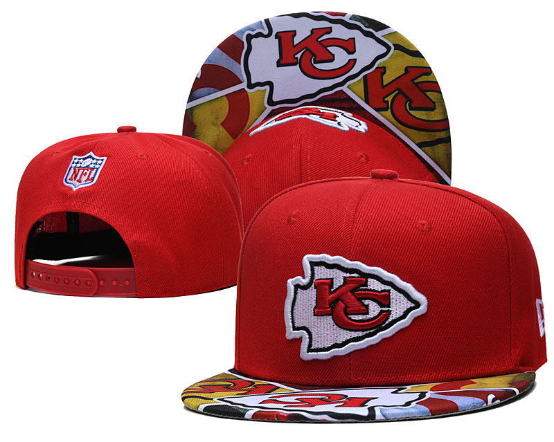 Chiefs Team logo Snapback Hat--LH