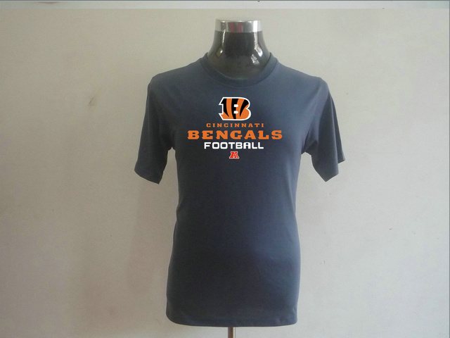 Cincinnati Bengals Big & Tall Critical Victory T-Shirt Grey