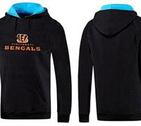Cincinnati Bengals Critical Victory Pullover Hoodie Black & BLUE Cincinnati Bengals Critical Victory Pullover Hoodie Black & BLUE