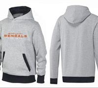Cincinnati Bengals English Version Pullover Hoodie Grey & Black Cincinnati Bengals English Version Pullover Hoodie Grey & Black