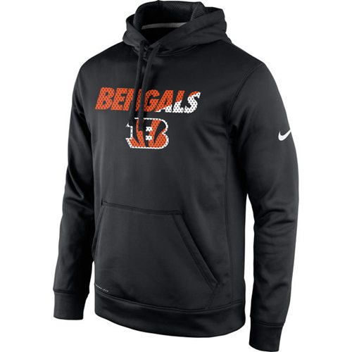 Cincinnati Bengals Nike Kick Off Staff Performance Pullover Hoodie Black Cincinnati Bengals Nike Kick Off Staff Performance Pullover Hoodie Black