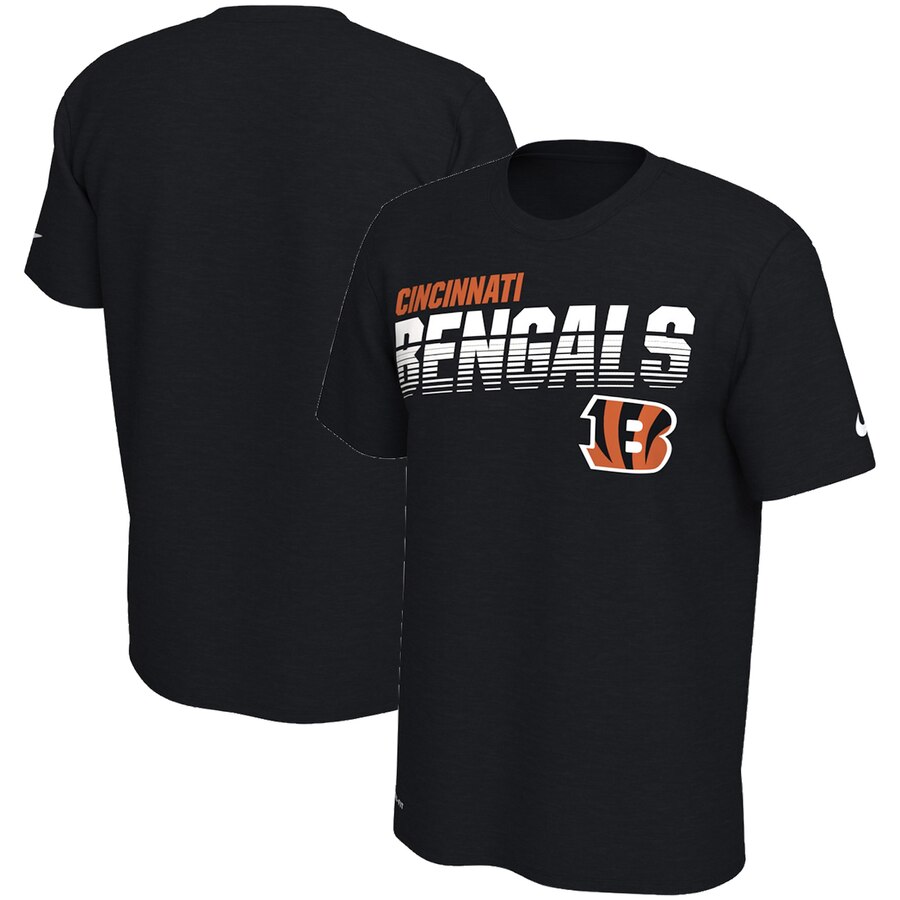 Cincinnati Bengals Nike Sideline Line Of Scrimmage Legend Performance T-Shirt Black Cincinnati Bengals Nike Sideline Line Of Scrimmage Legend Performance T-Shirt Black